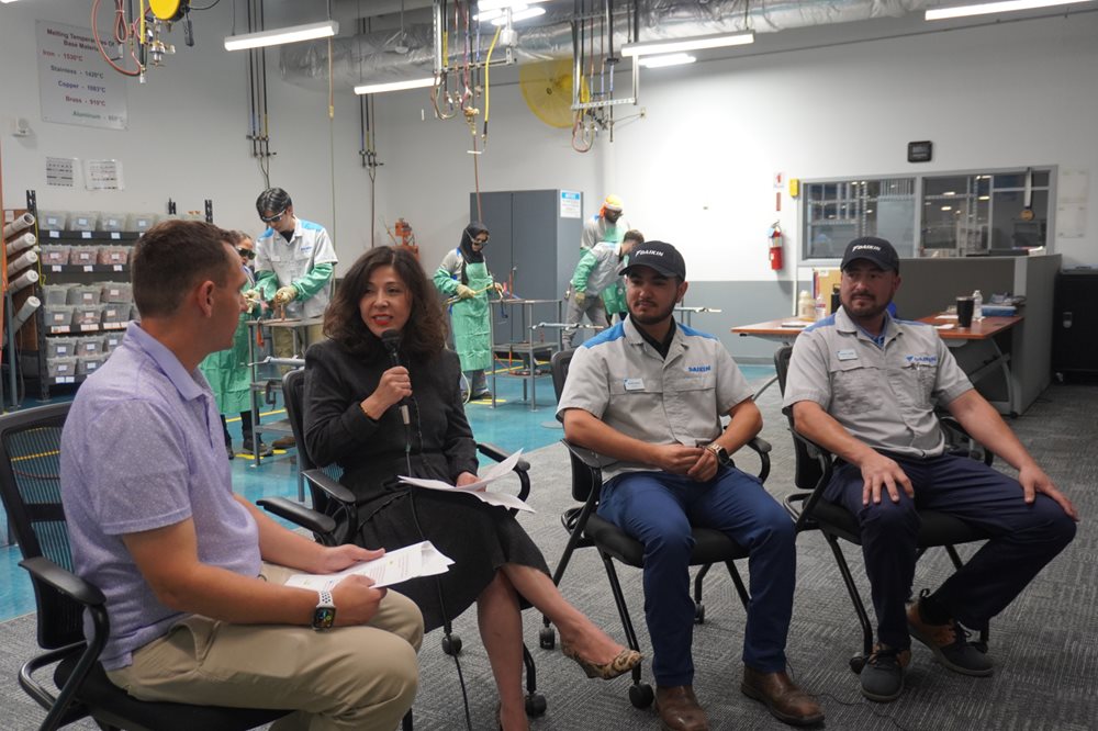 Inside One of North America’s Largest Manufacturing Facilities: Workforce Solutions Highlights Career Opportunities at Daikin