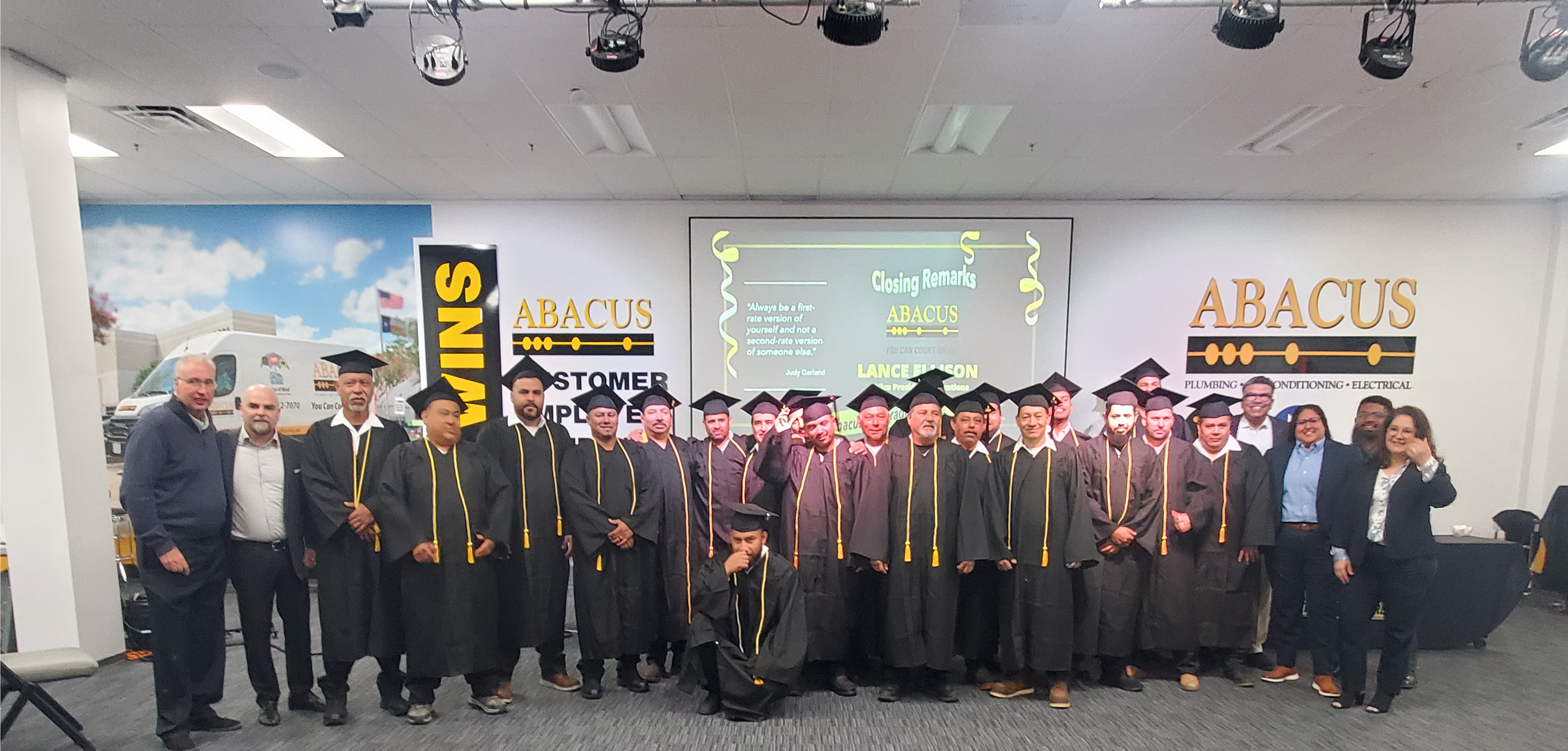 Congratulations to our graduates and heartfelt thanks to everyone who contributed to their success!